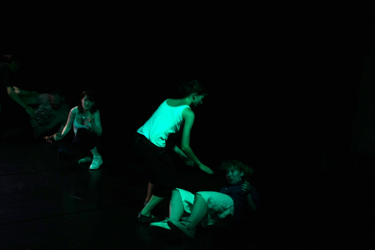 on. Digital photo from spectacle